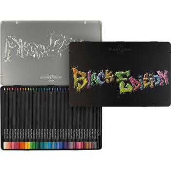 Preview: Faber-Castell Buntstifte Black Edition 36er Metalletui